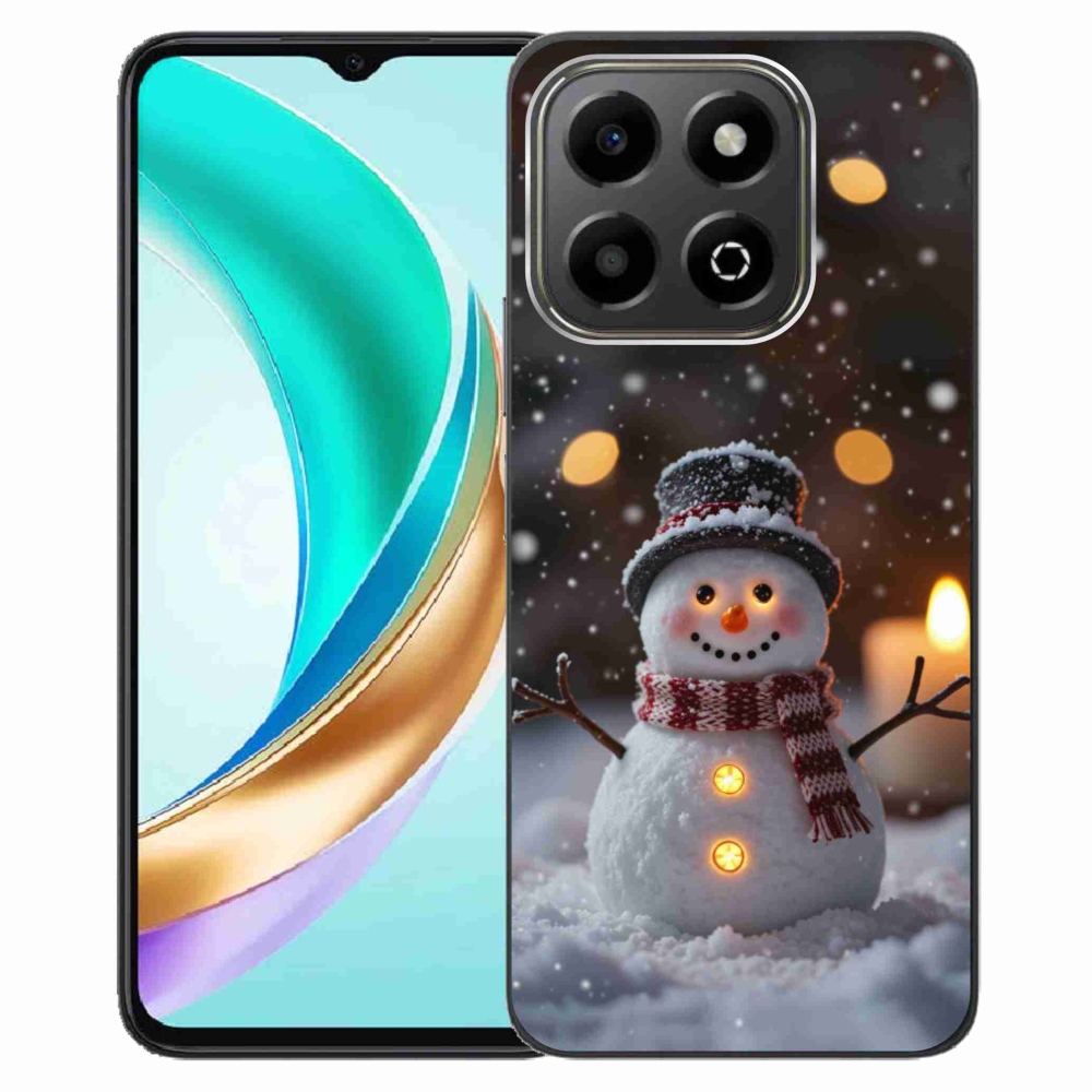 Gélový kryt mmCase na Honor X6b - veselý snehuliak
