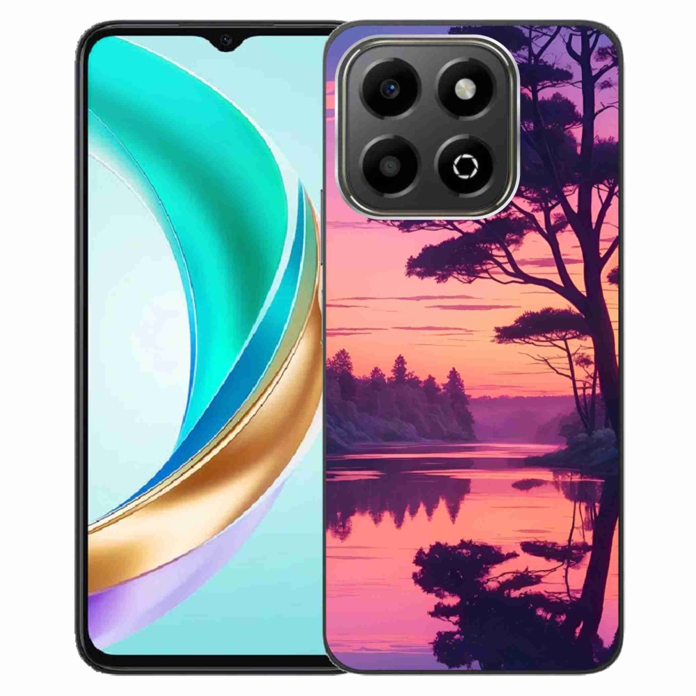 Gélový kryt mmCase na Honor X6b - západ slnka nad jazerom