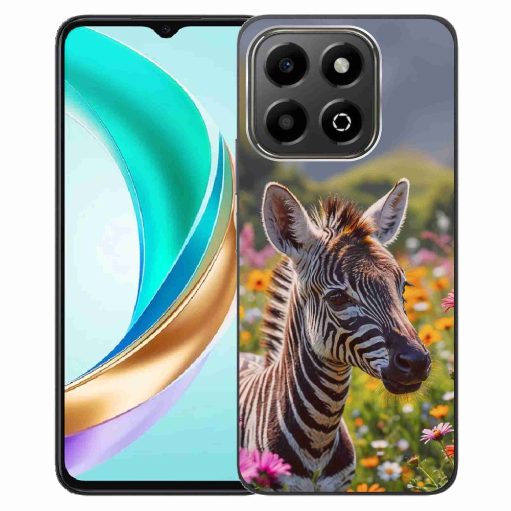 Gélový kryt mmCase na Honor X6b - zebra na lúke