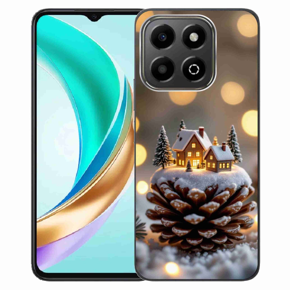 Gélový kryt mmCase na Honor X6b - zimná dedinka