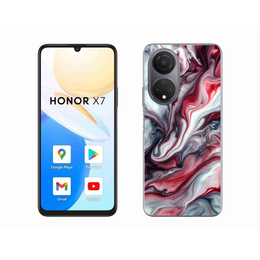 Gélový kryt mmCase na Honor X7 - abstraktný motív 37
