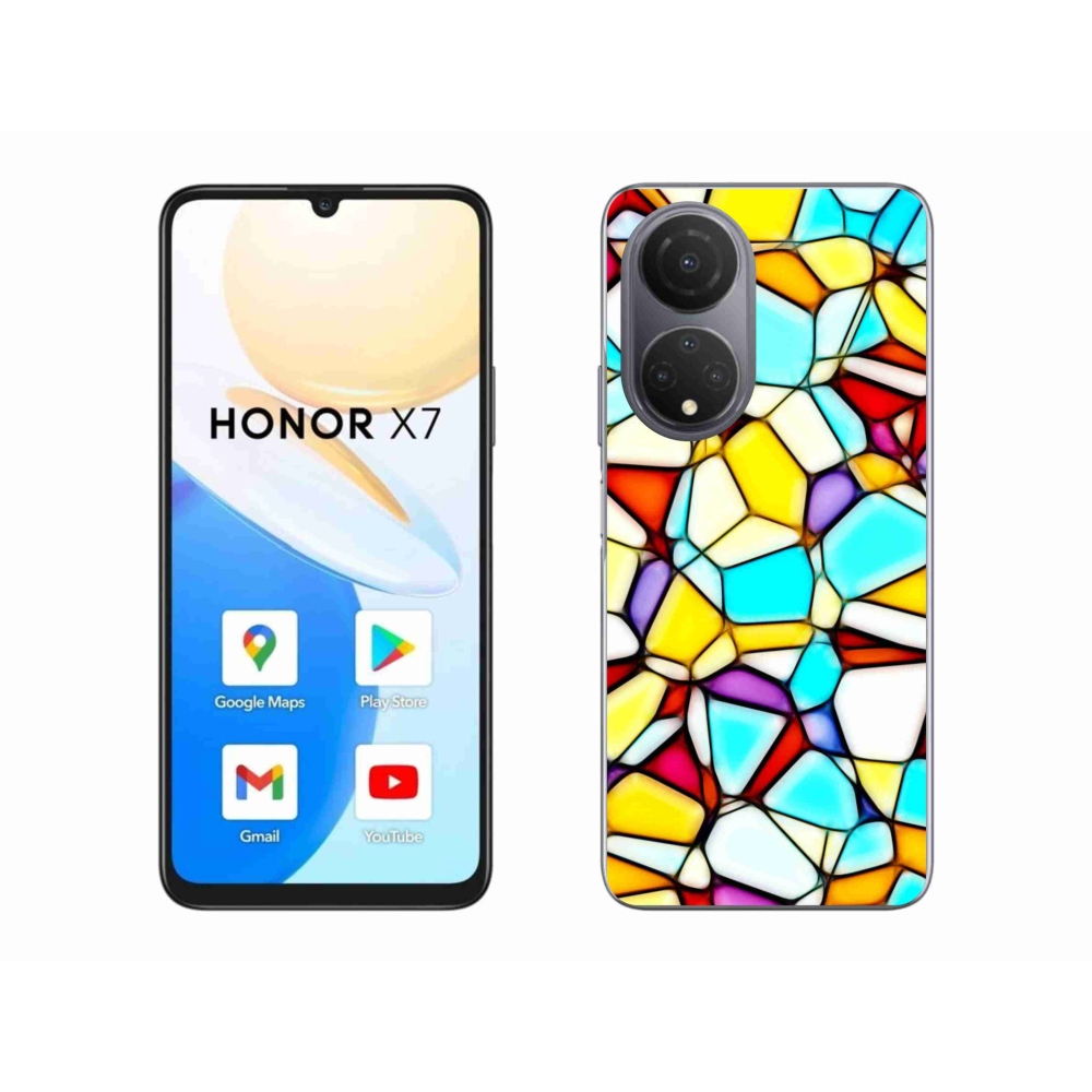 Gélový kryt mmCase na Honor X7 - abstraktný motív 40