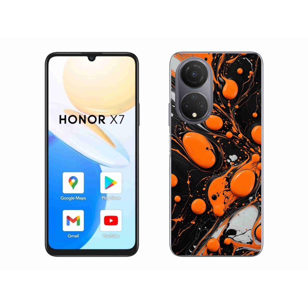 Gélový kryt mmCase na Honor X7 - abstraktný motív 41