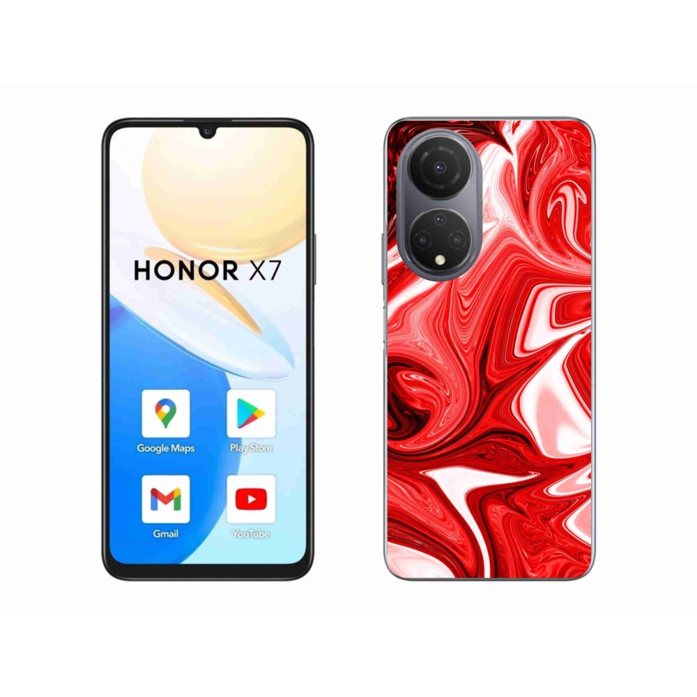 Gélový kryt mmCase na Honor X7 - abstraktný motív 43