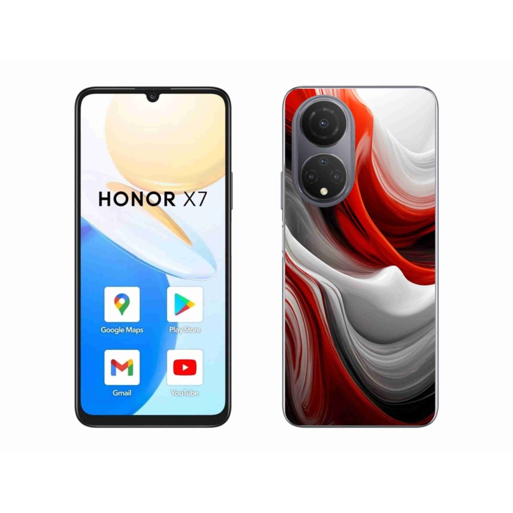 Gélový kryt mmCase na Honor X7 - abstraktný motív 47