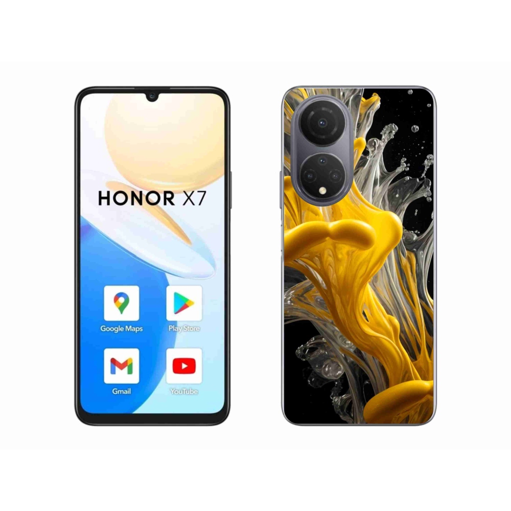 Gélový kryt mmCase na Honor X7 - abstraktný motív 48