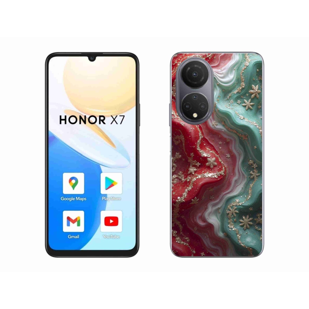 Gélový kryt mmCase na Honor X7 - abstraktný motív 54
