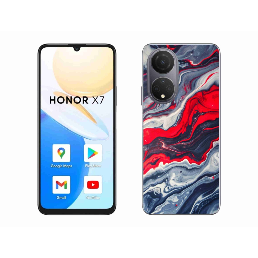 Gélový kryt mmCase na Honor X7 - abstraktný motív 59