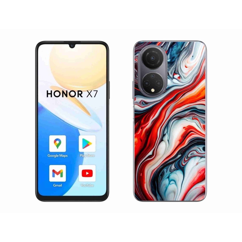 Gélový kryt mmCase na Honor X7 - abstraktný motív 63