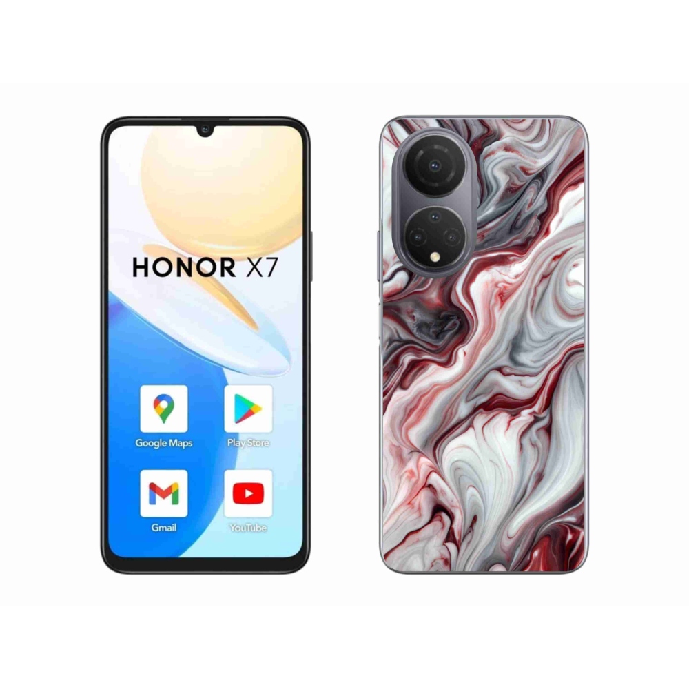 Gélový kryt mmCase na Honor X7 - abstraktný motív 64