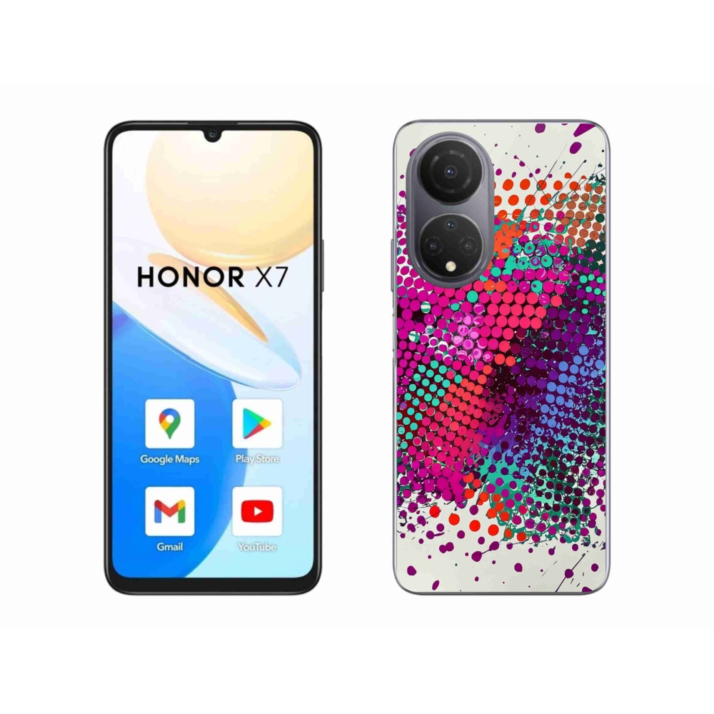 Gélový kryt mmCase na Honor X7 - abstraktný motív 65