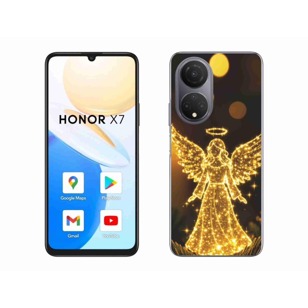 Gélový kryt mmCase na Honor X7 - anjel