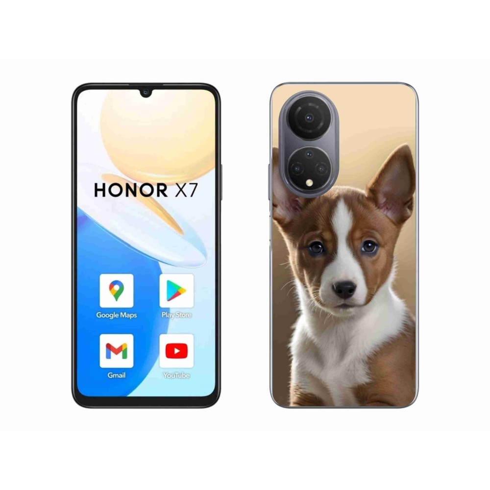 Gélový kryt mmCase na Honor X7 - basenji