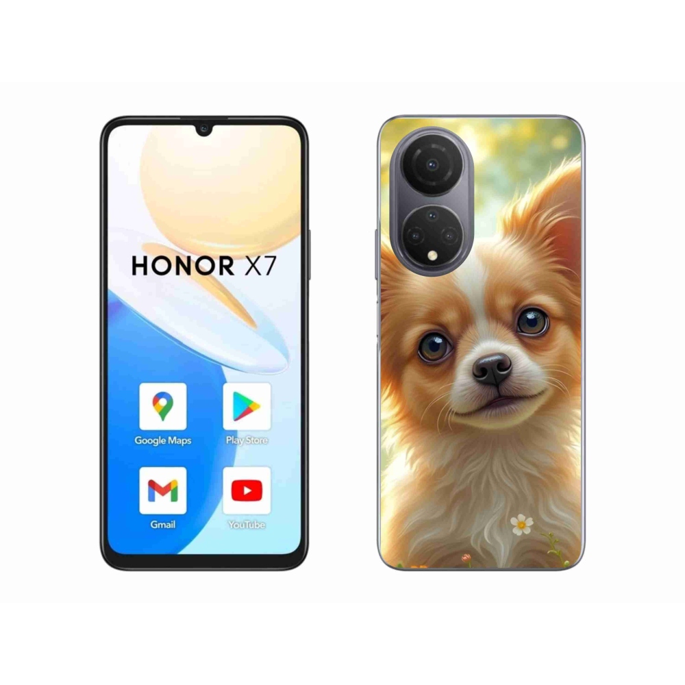 Gélový kryt mmCase na Honor X7 - čivava 5