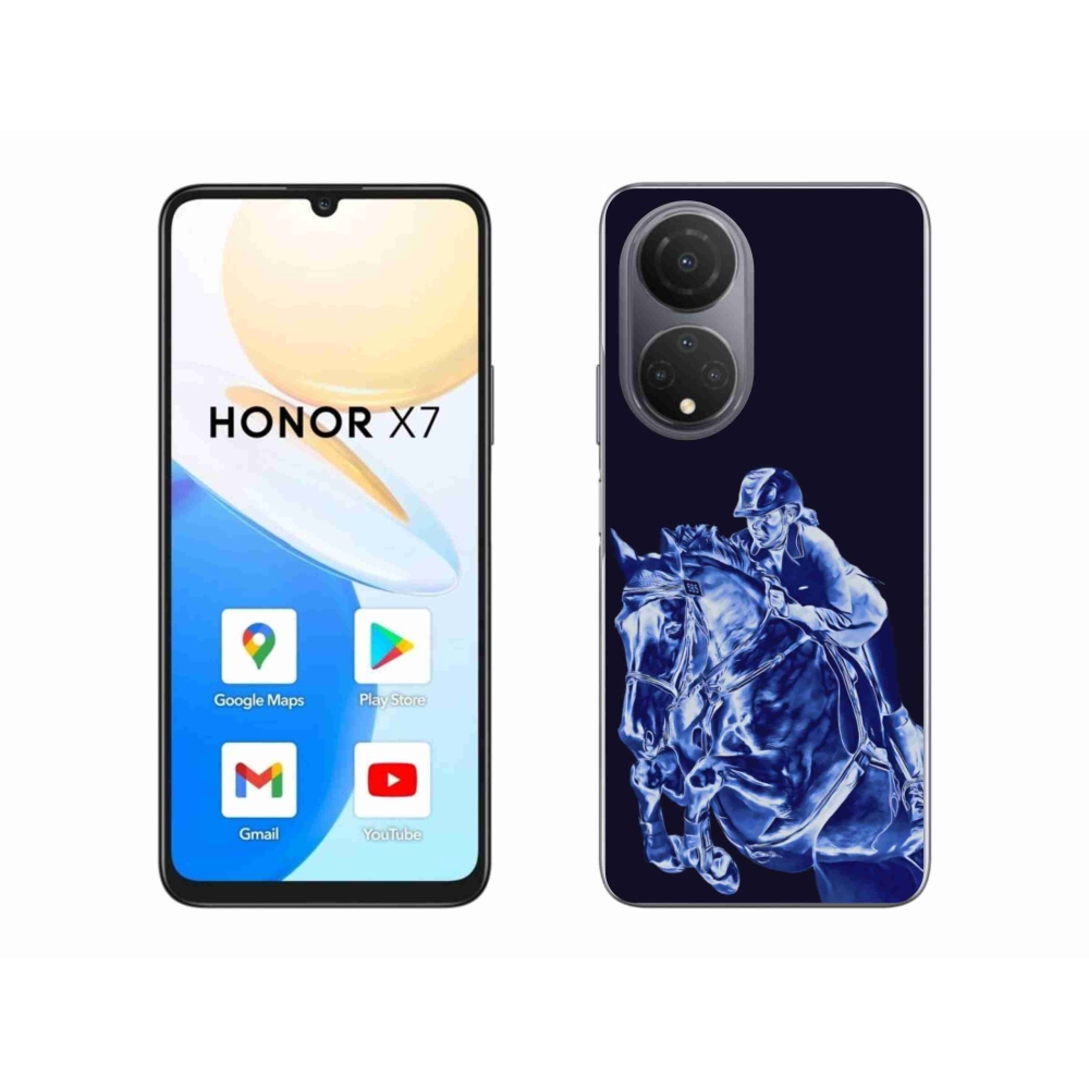 Gélový kryt mmCase na Honor X7 - dostihový kôň