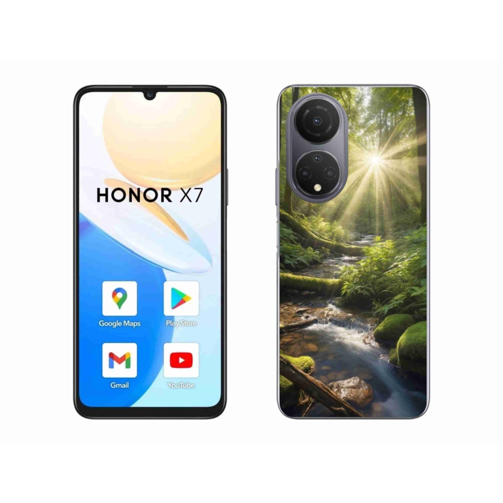 Gélový kryt mmCase na Honor X7 - hlbina lesa
