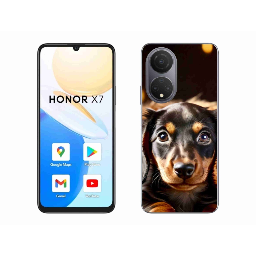 Gélový kryt mmCase na Honor X7 - jazvečík