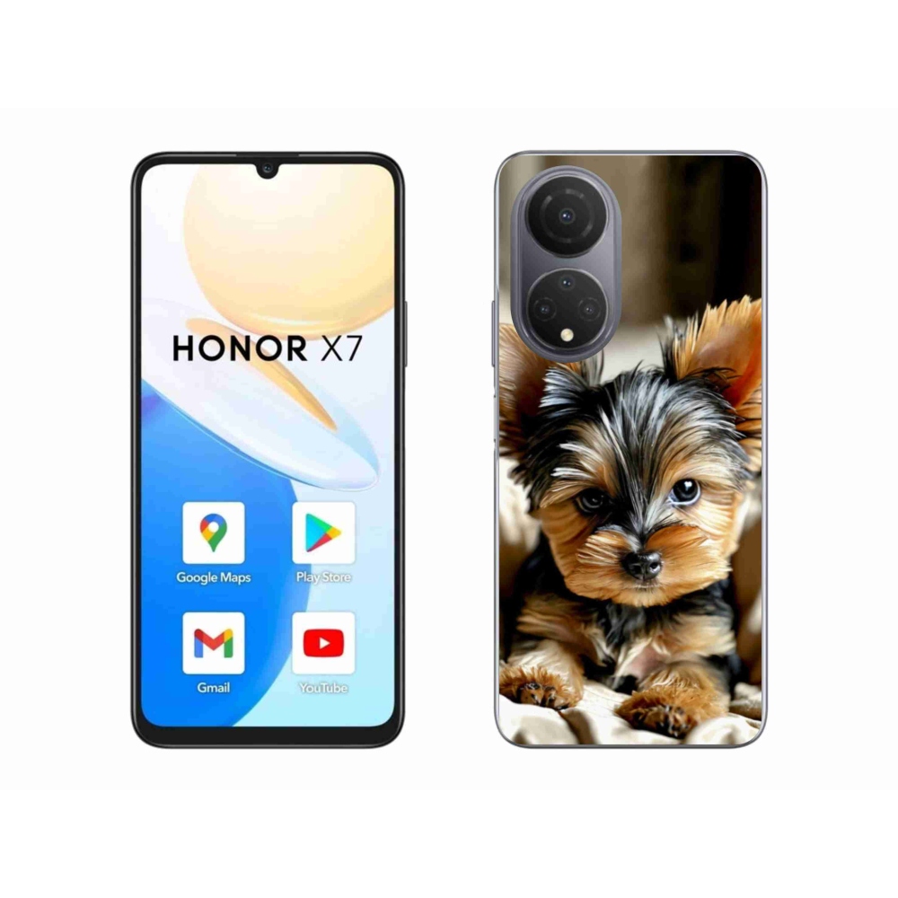 Gélový kryt mmCase na Honor X7 - yorkšír 11
