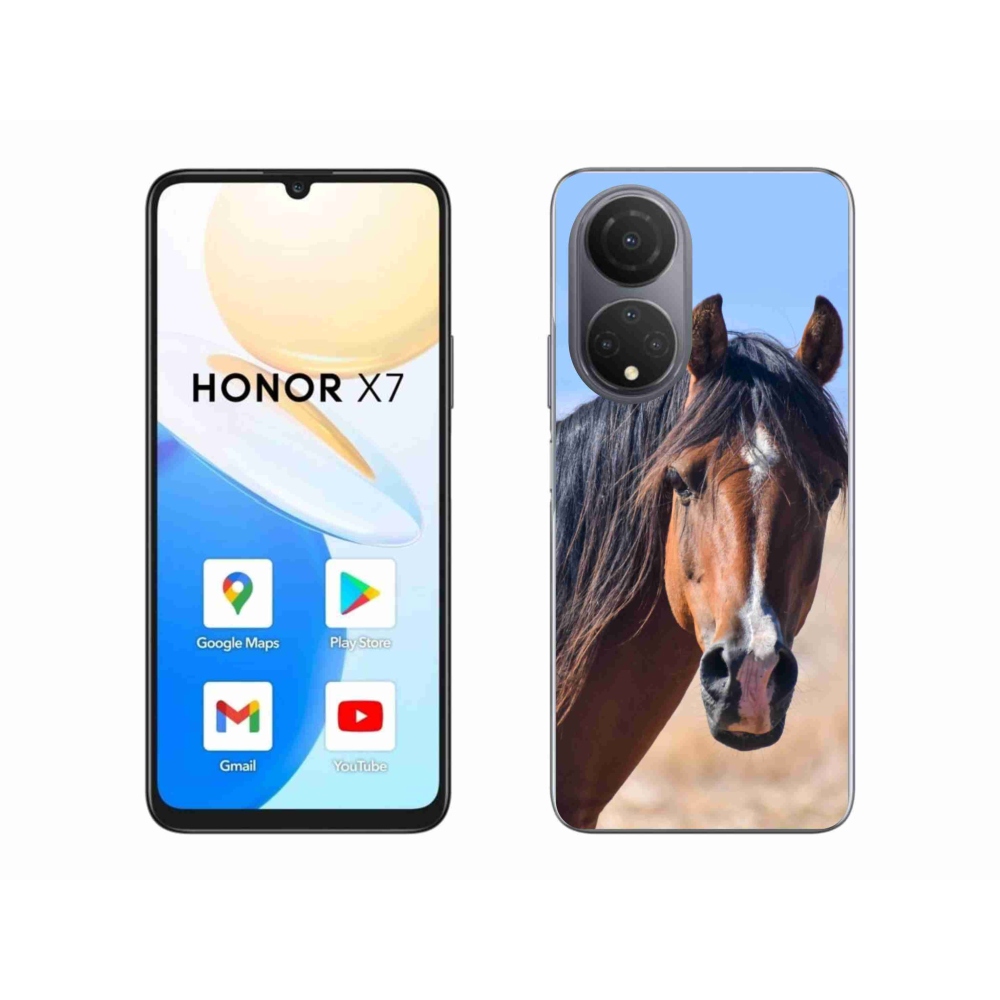 Gélový kryt mmCase na Honor X7 - pokojný kôň