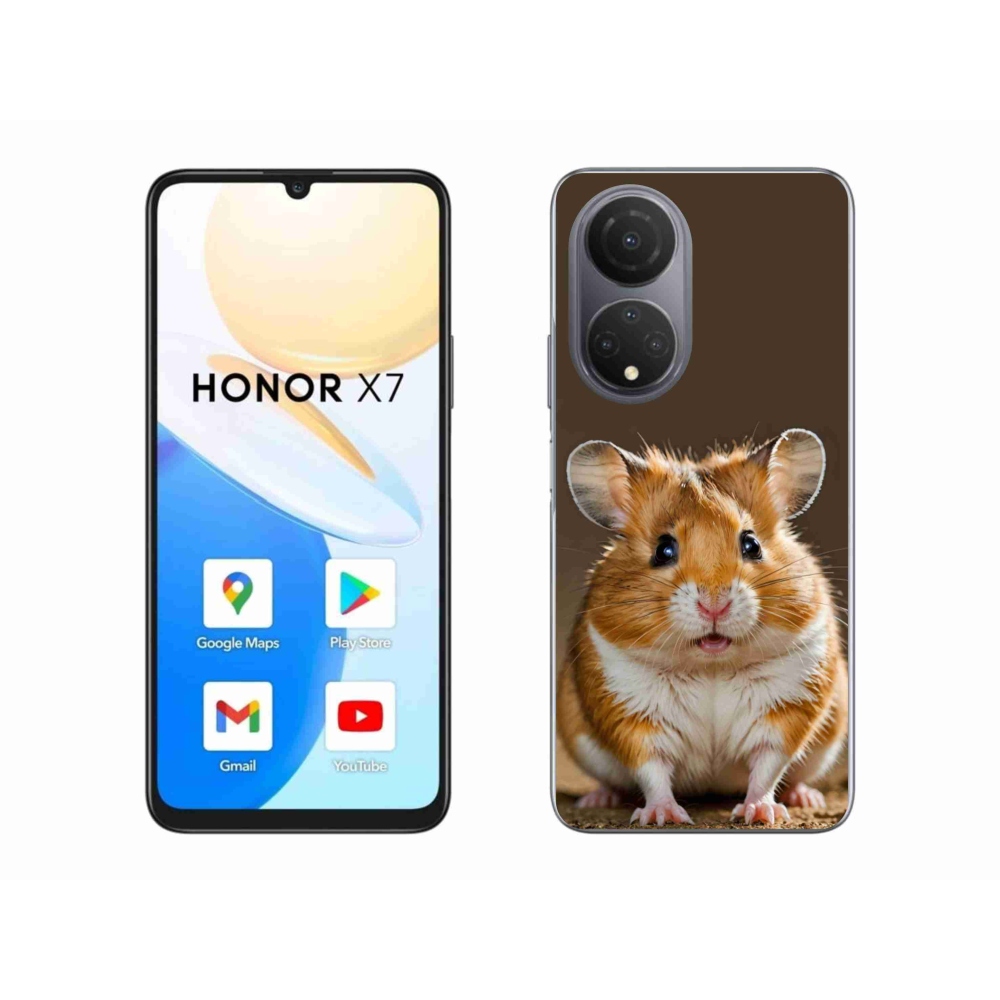 Gélový kryt mmCase na Honor X7 - škrečok