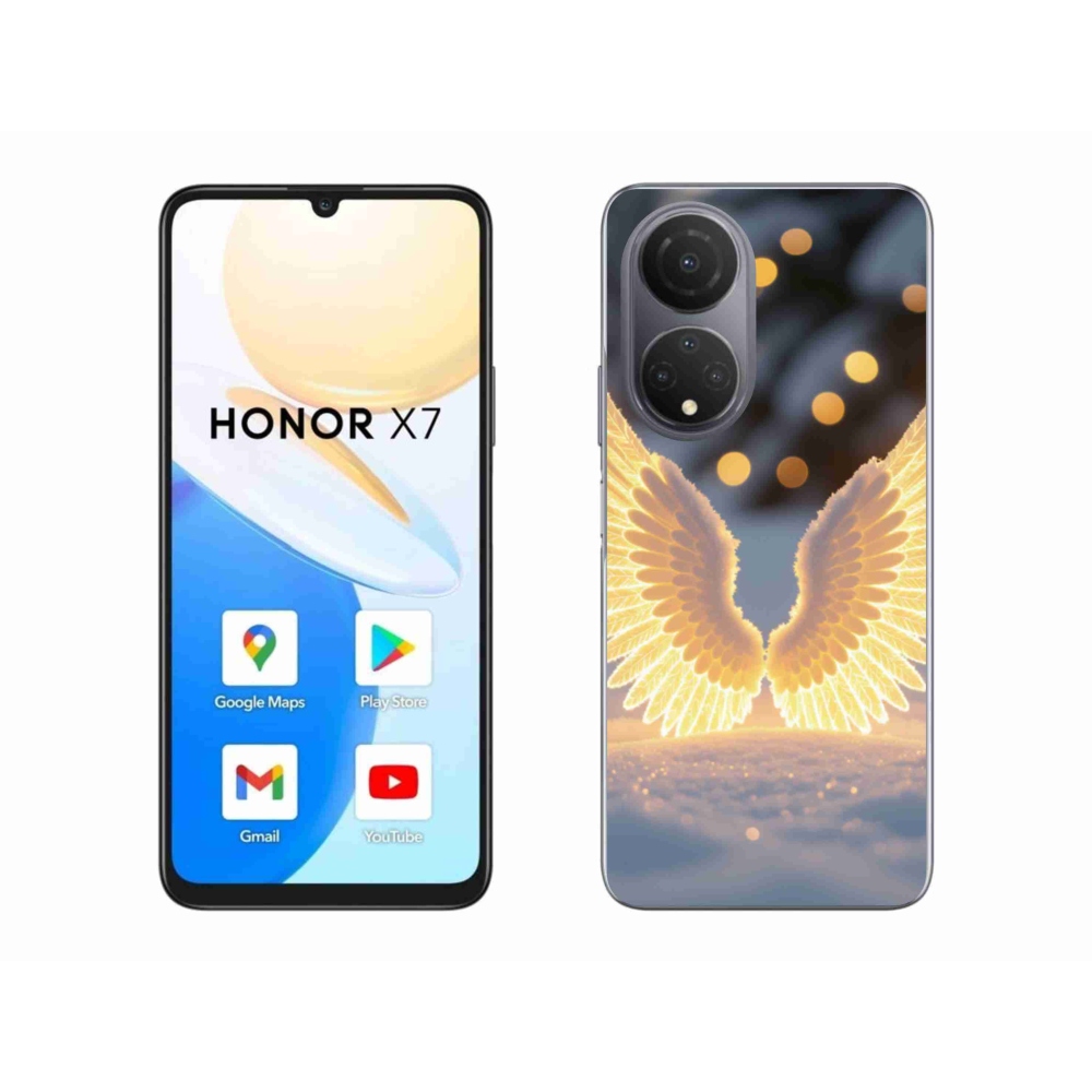 Gélový kryt mmCase na Honor X7 - krídla