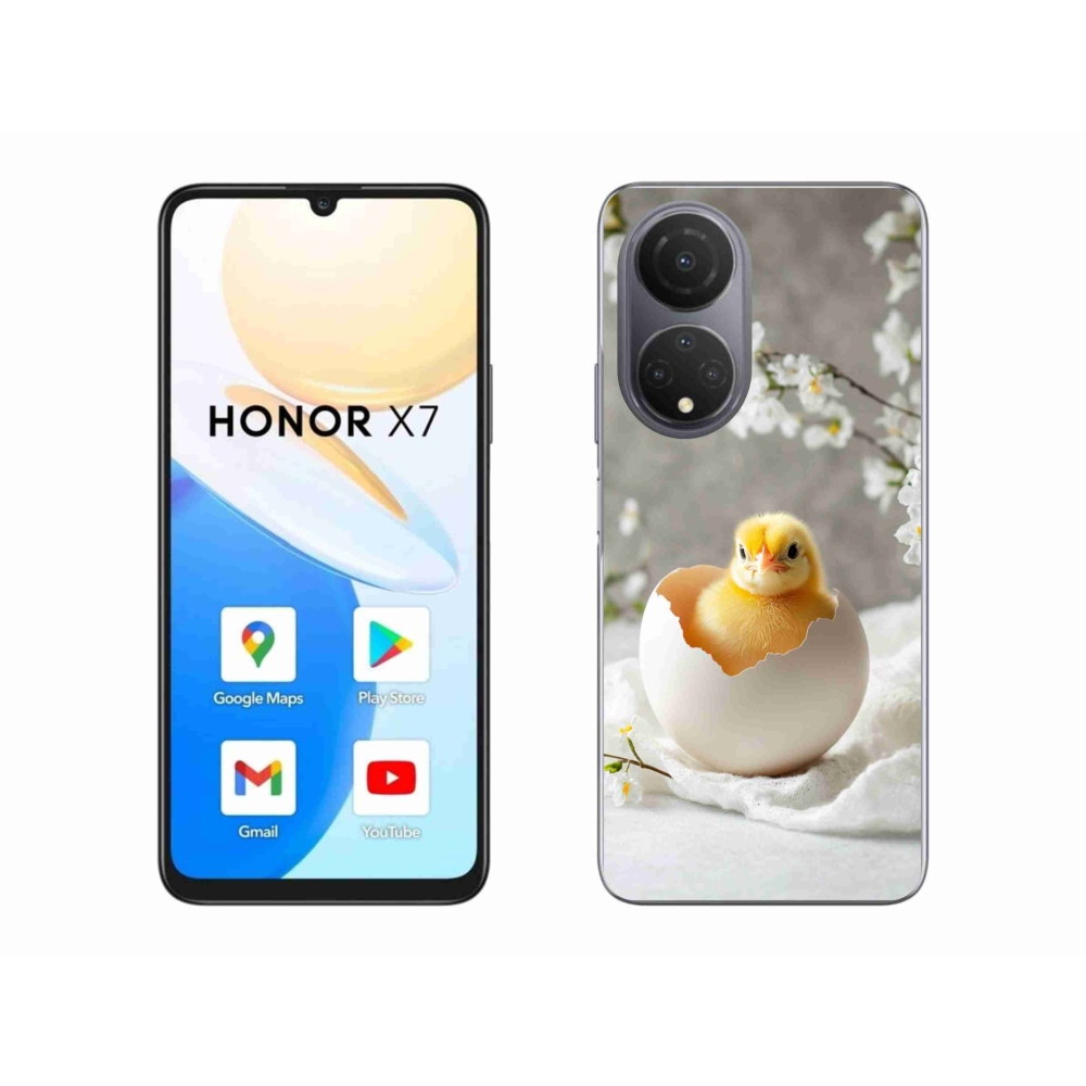 Gélový kryt mmCase na Honor X7 - kuriatko