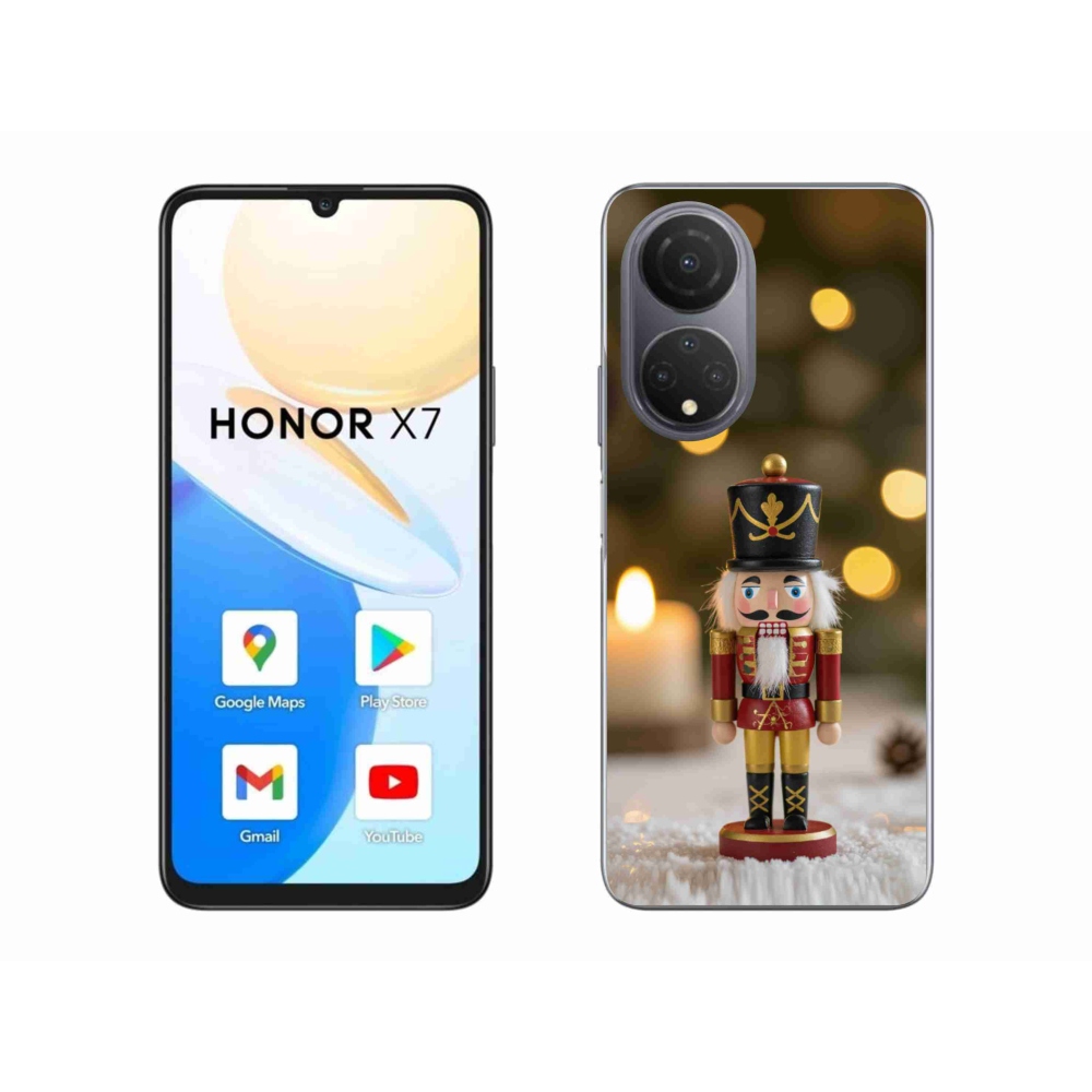 Gélový kryt mmCase na Honor X7 - luskáčik