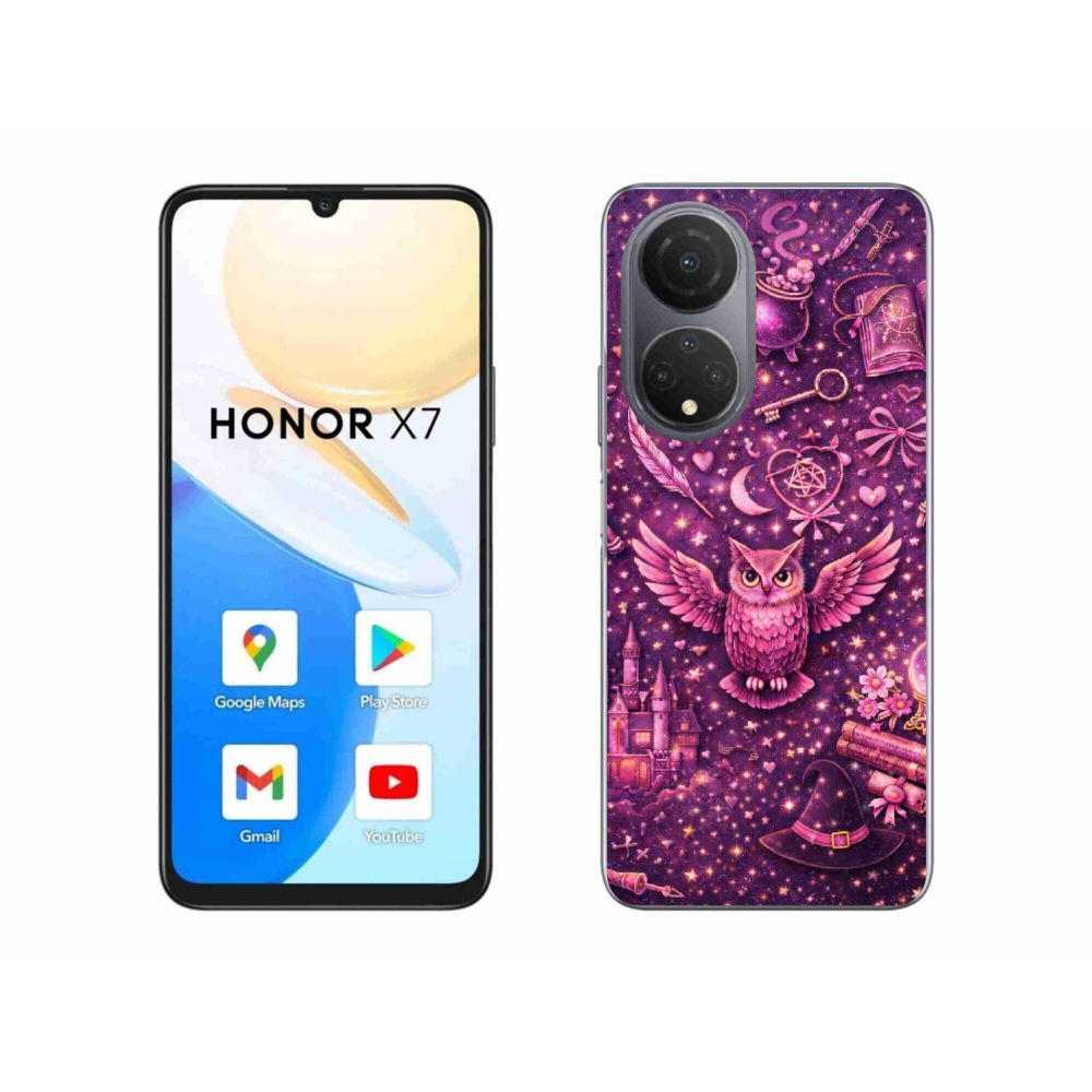 Gélový kryt mmCase na Honor X7 - magický svet