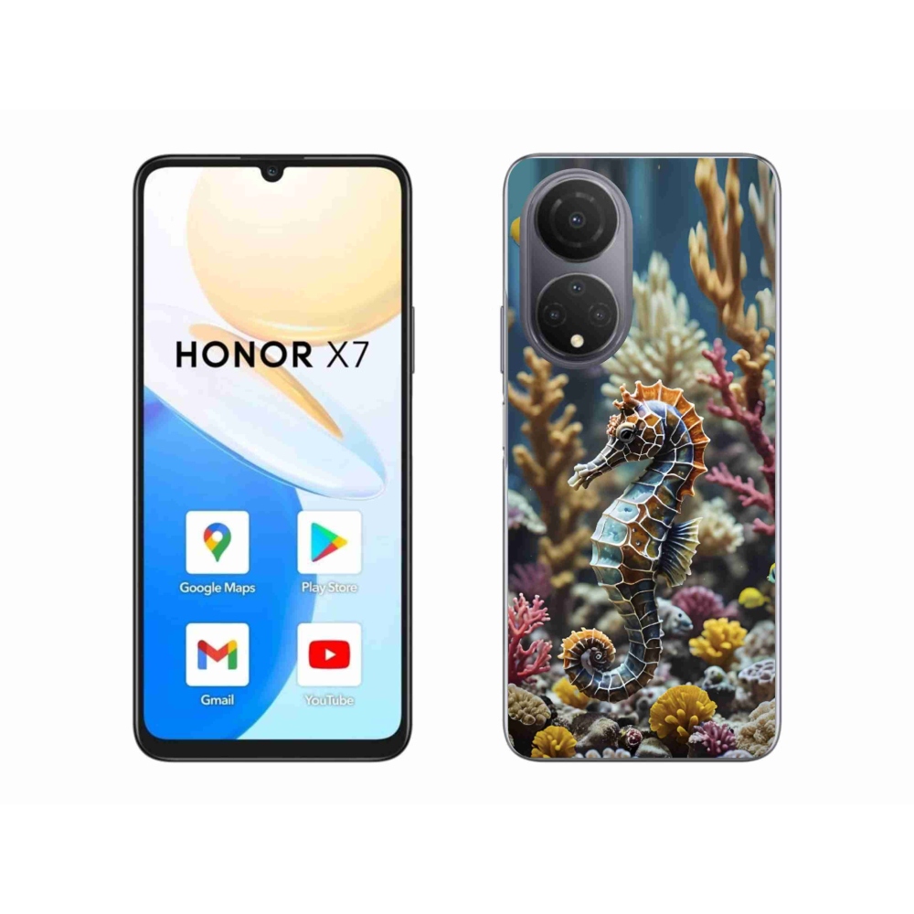 Gélový kryt mmCase na Honor X7 - morský koník 2