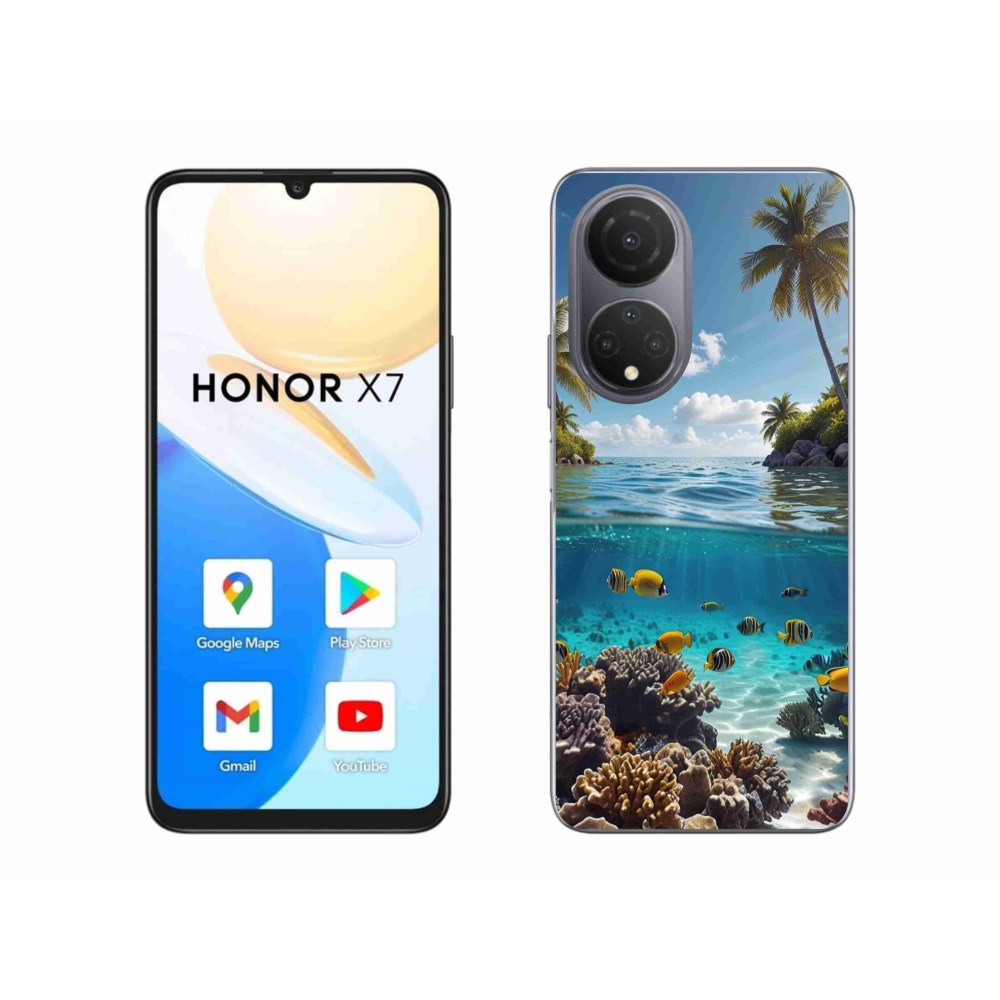 Gélový kryt mmCase na Honor X7 - morský svet 4