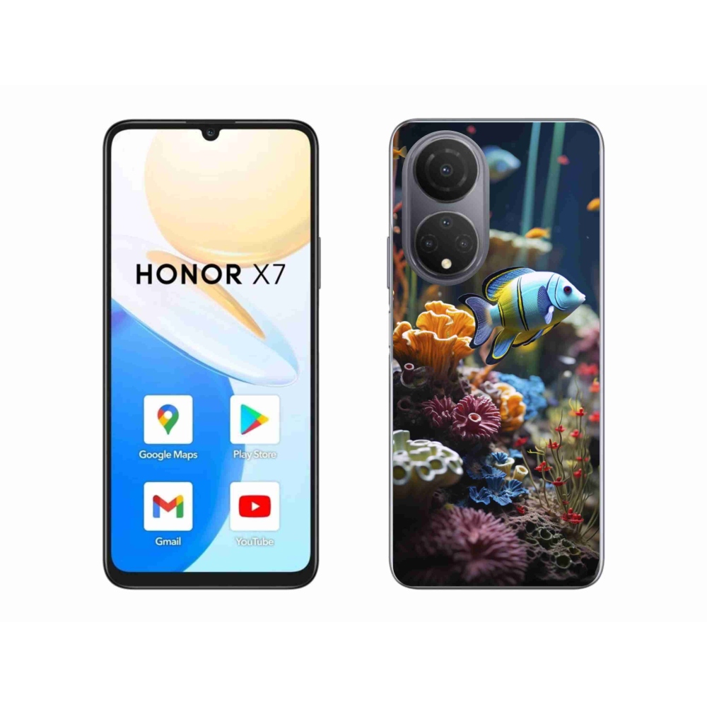 Gélový kryt mmCase na Honor X7 - morský svet 5