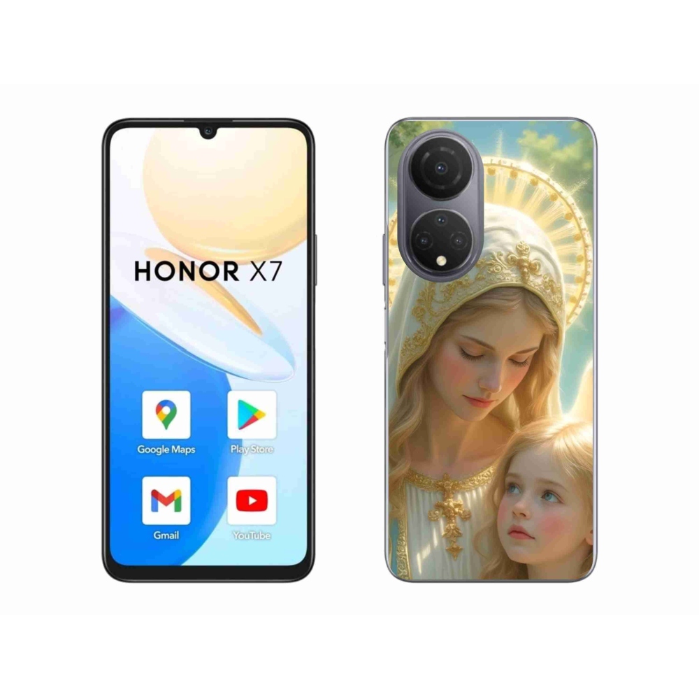 Gélový kryt mmCase na Honor X7 - náboženský motív 2