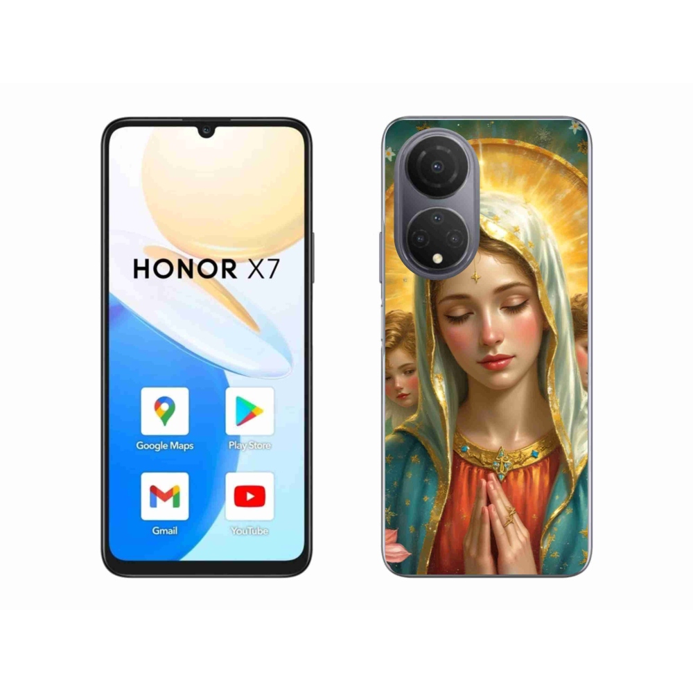 Gélový kryt mmCase na Honor X7 - náboženský motív 3