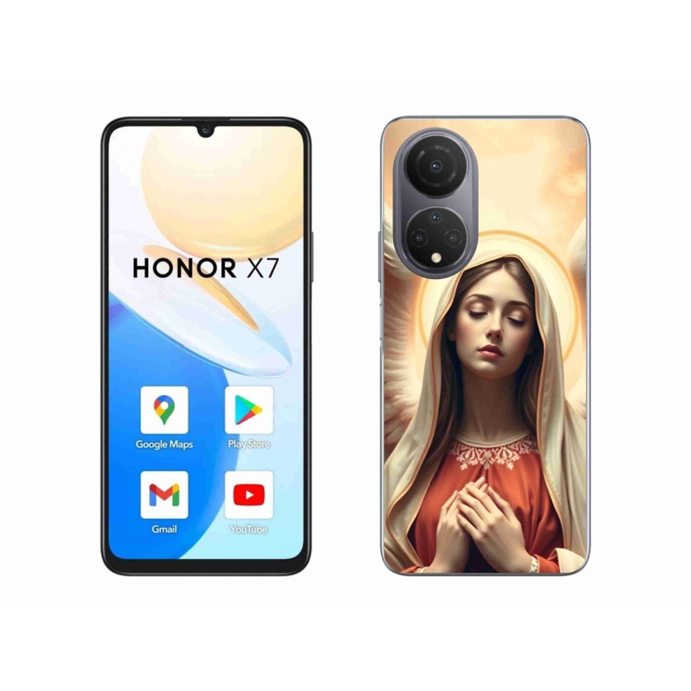 Gélový kryt mmCase na Honor X7 - náboženský motív