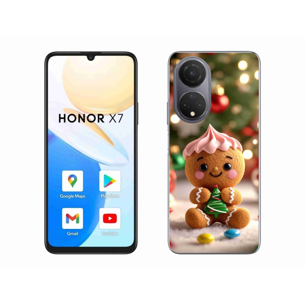 Gélový kryt mmCase na Honor X7 - perníček