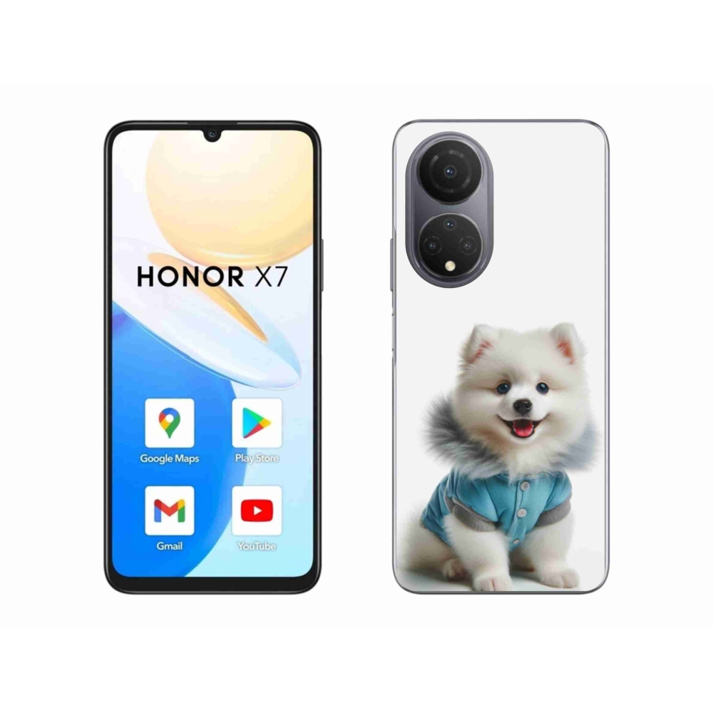 Gélový kryt mmCase na Honor X7 - pomeranian