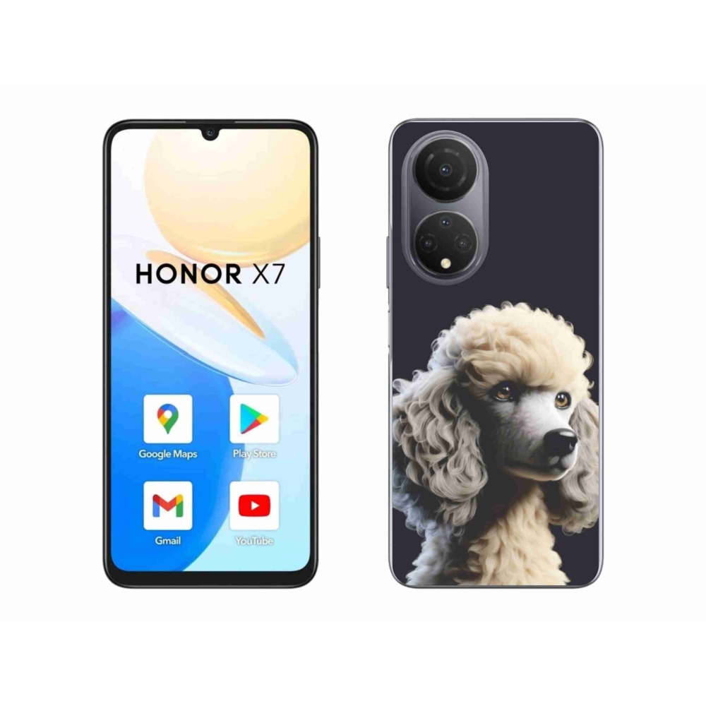 Gélový kryt mmCase na Honor X7 - pudel