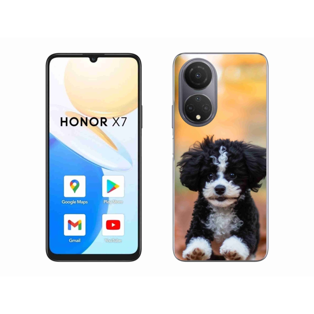 Gélový kryt mmCase na Honor X7 - roztomilé šteňa 2