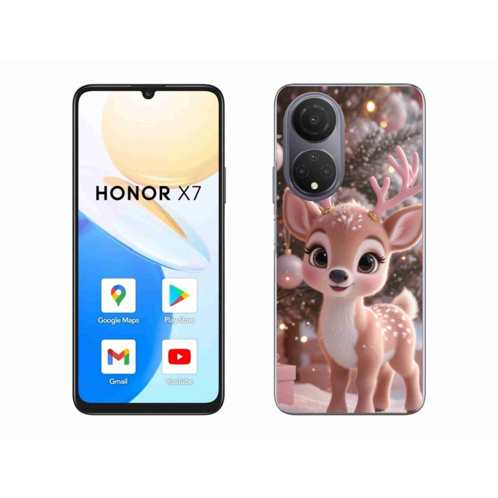 Gélový kryt mmCase na Honor X7 - roztomilý sob