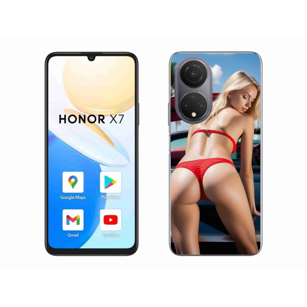 Gélový kryt mmCase na Honor X7 - sexy žena 2