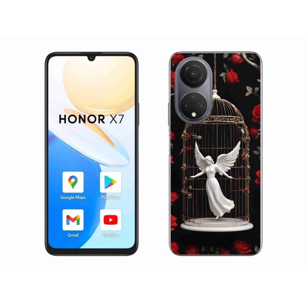Gélový kryt mmCase na Honor X7 - uväznený anjel