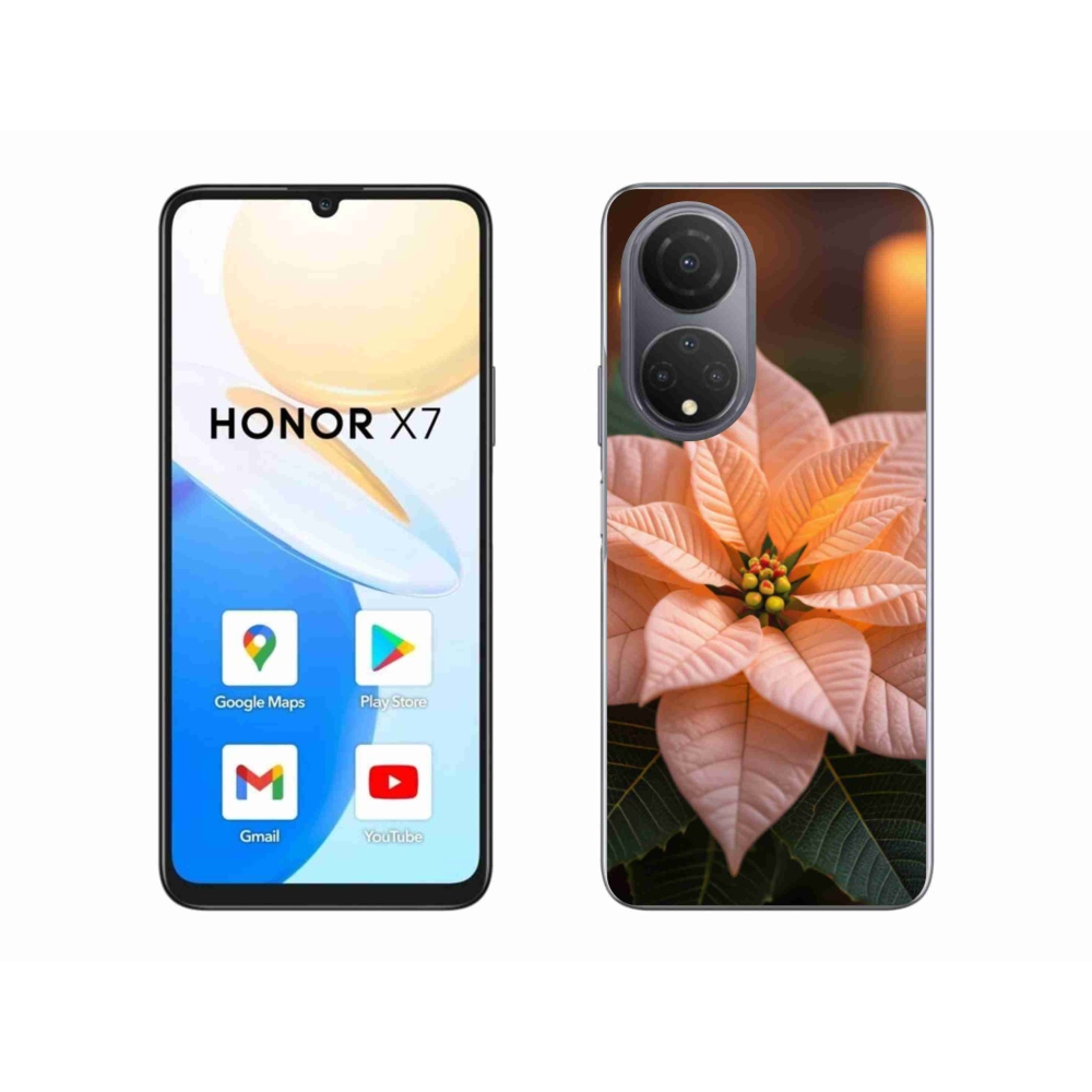Gélový kryt mmCase na Honor X7 - vianočná hviezda