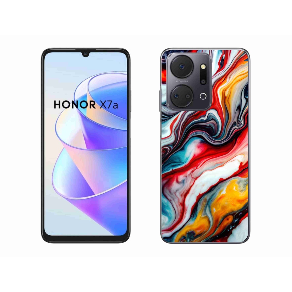 Gélový kryt mmCase na Honor X7a - abstraktný motív 35