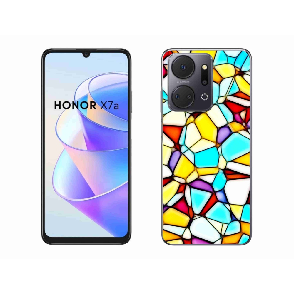 Gélový kryt mmCase na Honor X7a - abstraktný motív 40