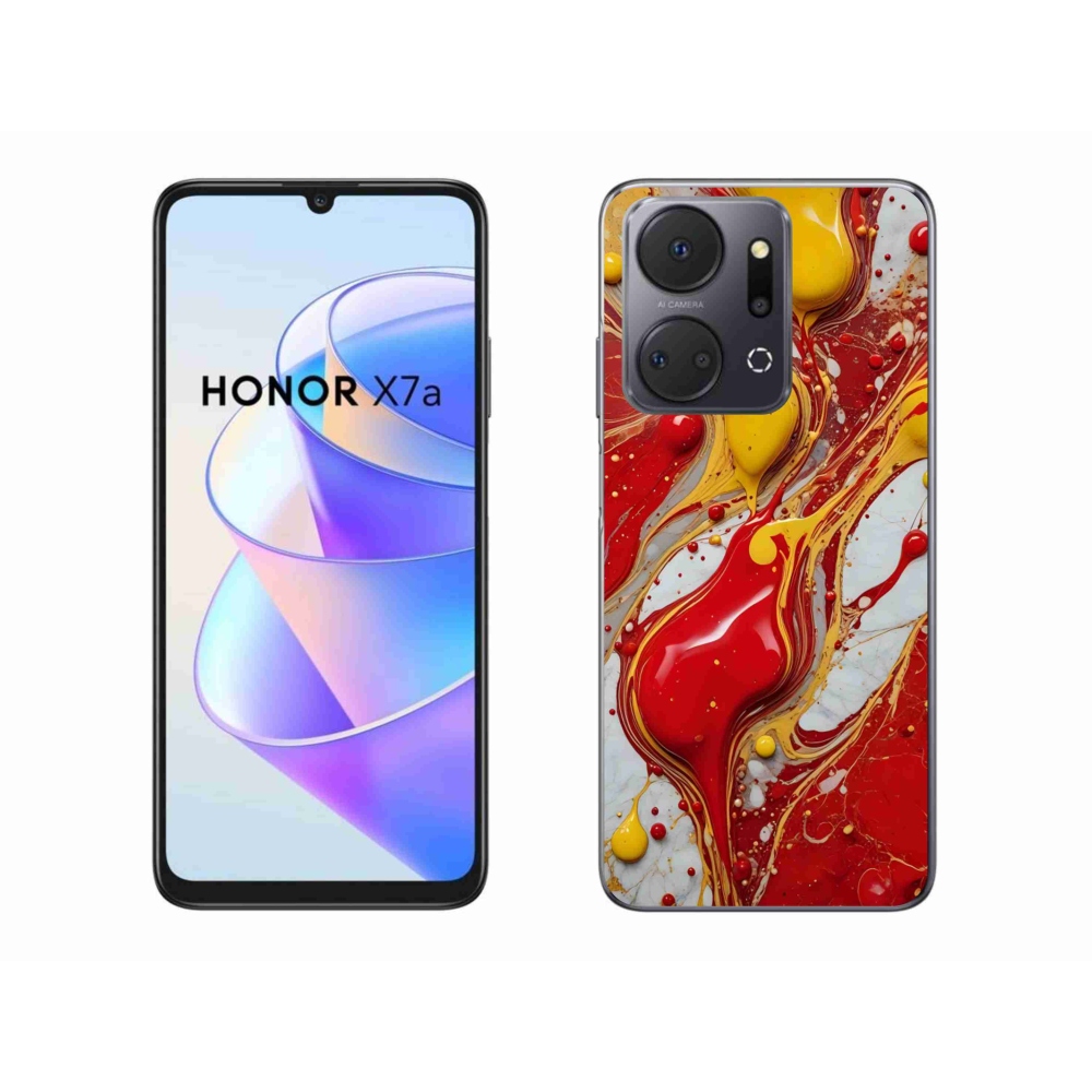 Gélový kryt mmCase na Honor X7a - abstraktný motív 42
