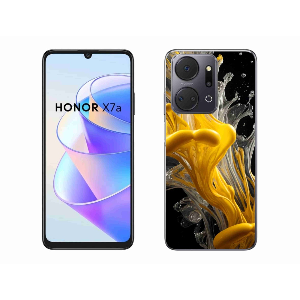 Gélový kryt mmCase na Honor X7a - abstraktný motív 48