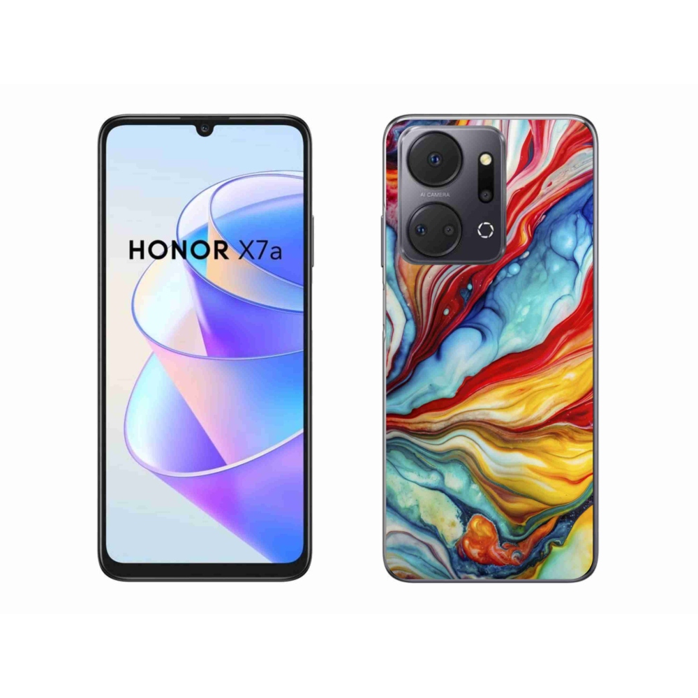 Gélový kryt mmCase na Honor X7a - abstraktný motív 58