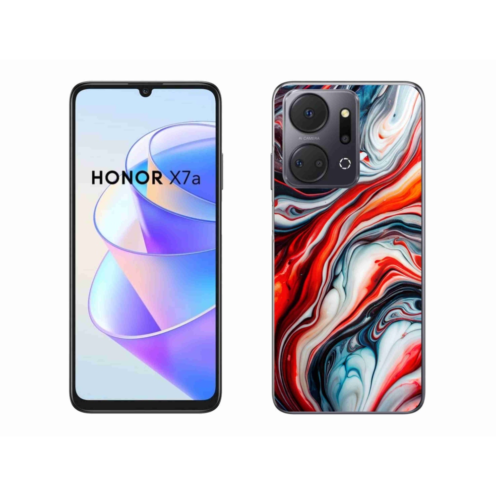 Gélový kryt mmCase na Honor X7a - abstraktný motív 63