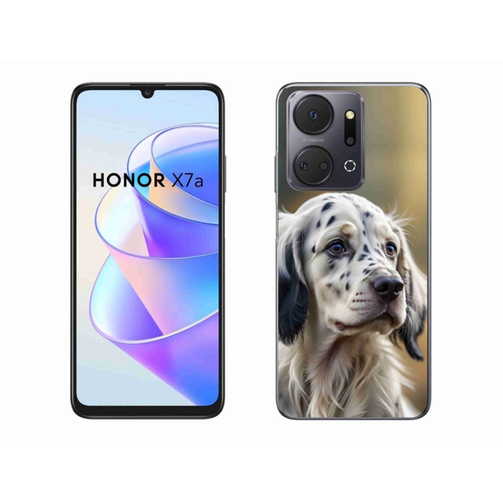 Gélový kryt mmCase na Honor X7a - anglický seter