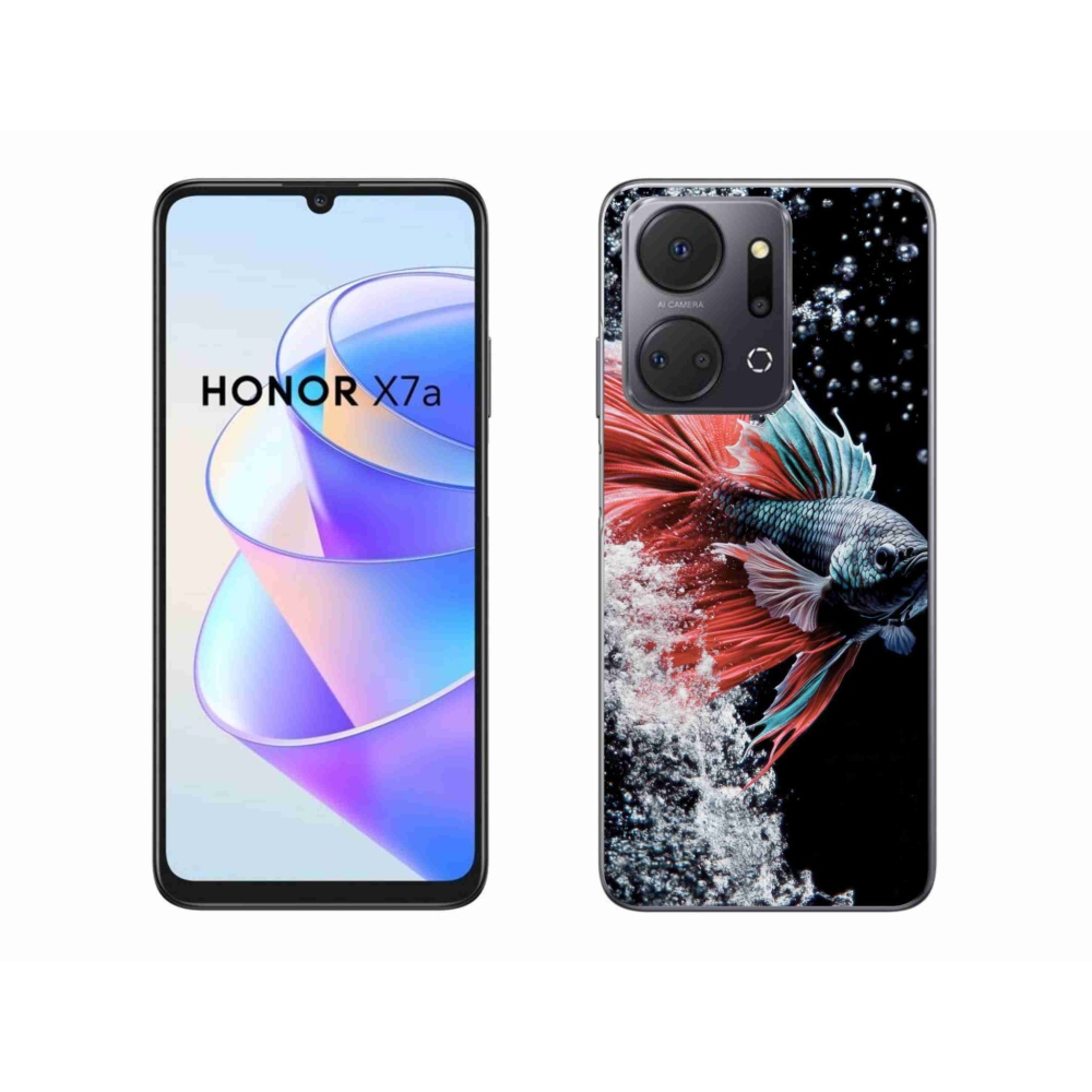 Gélový kryt mmCase na Honor X7a - bojovníčka pestrá